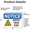 Signmission 5 in Height, 7 in Width, Vinyl Decal, Rectangle OS-2PACK-NS-D-57-L-18968 - alternate 6